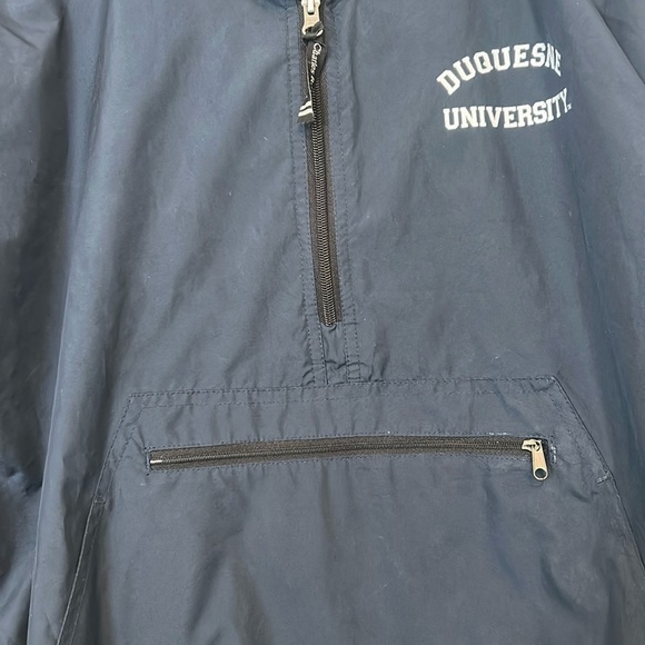 Duquesne University Navy Unisex Pullover Rain Coat, Small - Picture 11 of 14